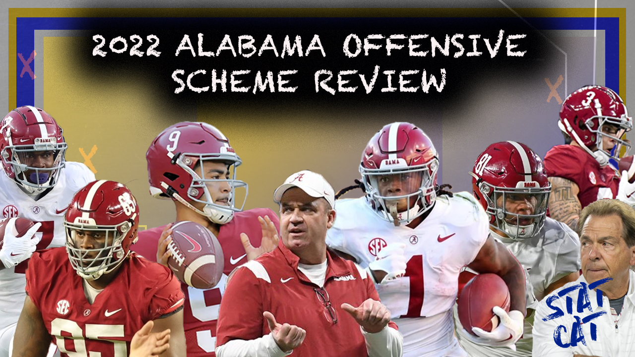 2022 Alabama Offensive Scheme Review