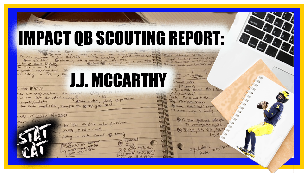 Impact QB Scouting Report: J.J. McCarthy, Michigan
