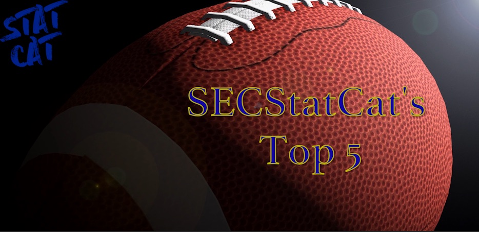 2018 SECStatCat's Top 5 Most Prolific Zone Rushers