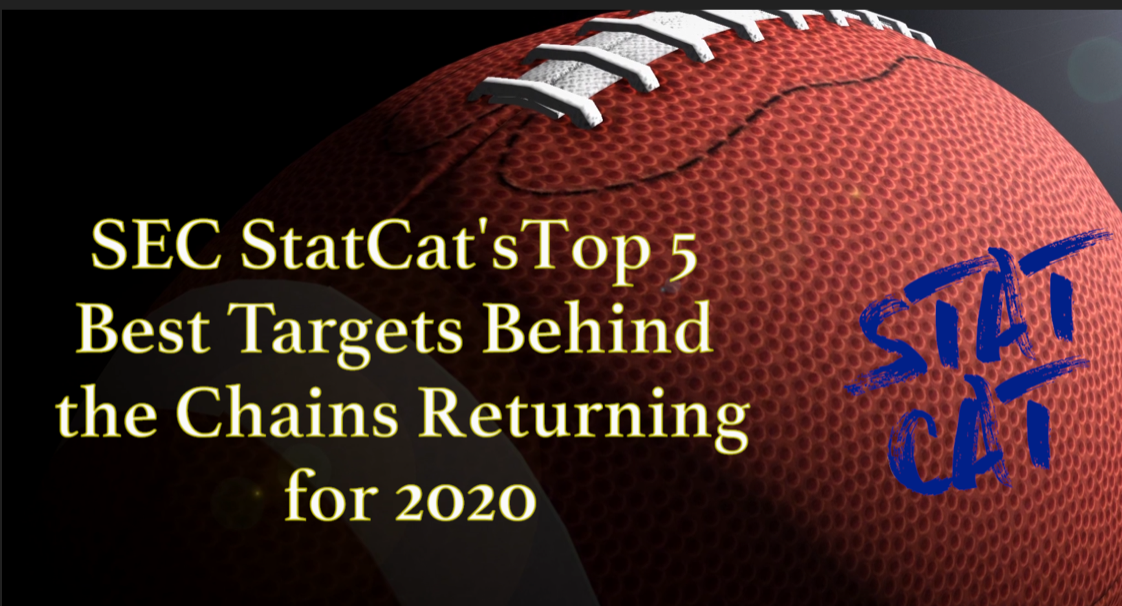 2020 Vision: SEC StatCat's Top5 Best Targets when Behind the Chains