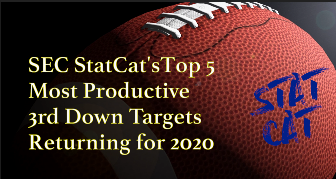 2020 Vision: SEC StatCat's Top5 Most Productive 3rd Down Targets