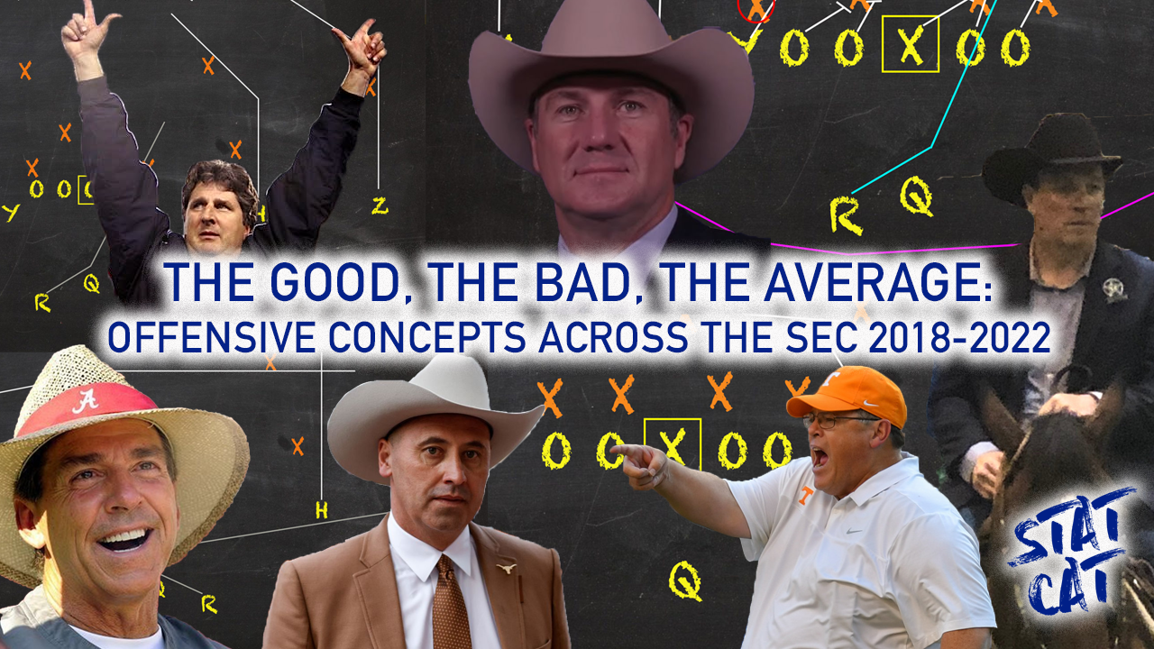 The Good, The Bad, The Average: Offensive Concepts Across the SEC