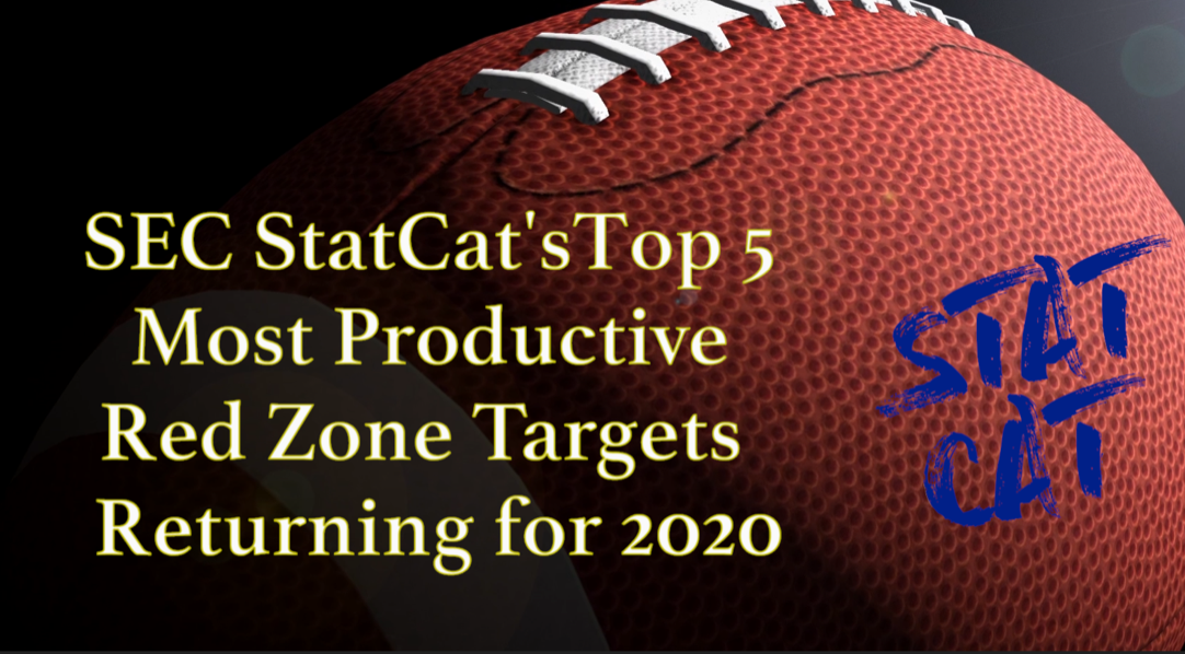 2020 Vision: SEC StatCat's Top5 Most Productive Red Zone Targets