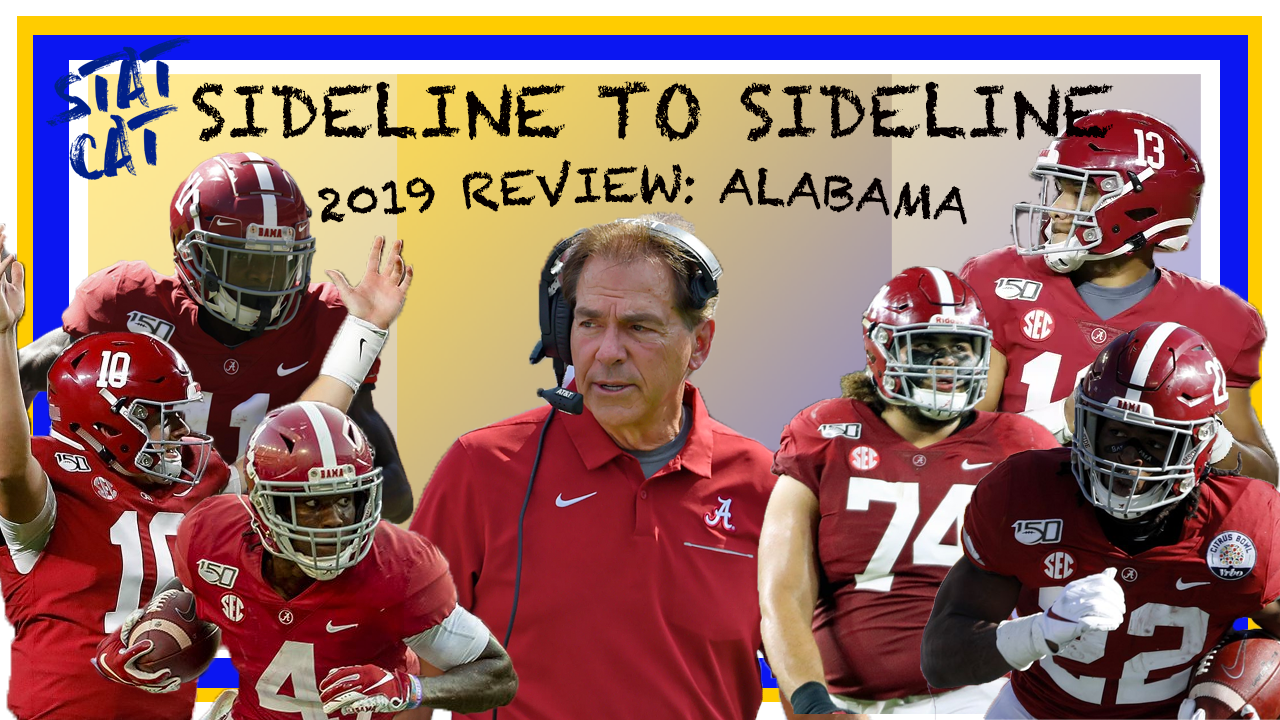 Sideline to Sideline: Alabama 2019