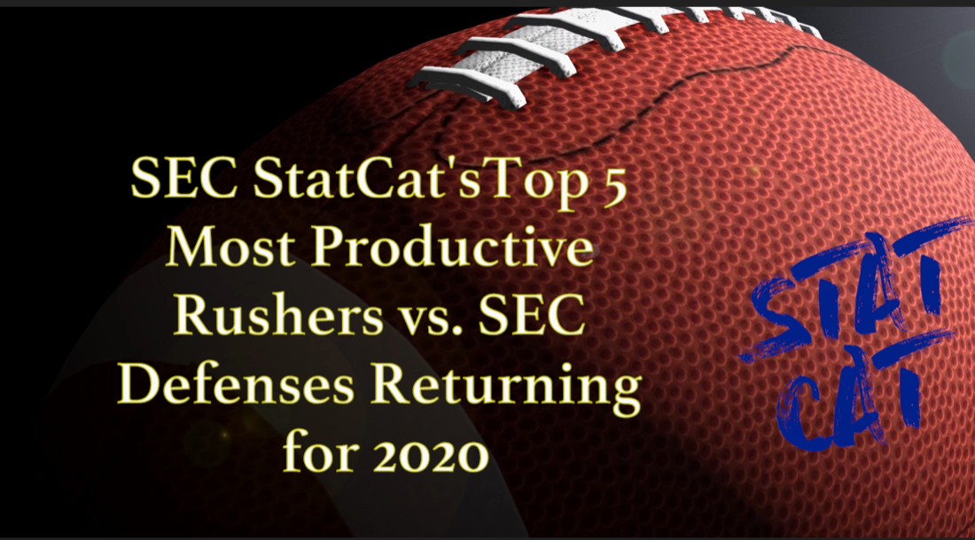 2020 Vision: SEC StatCat's Top5 Most Productive Rushers vs. SEC Defenses
