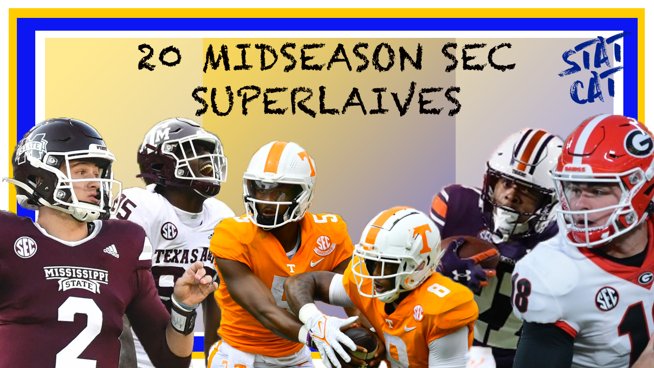 2021 Mid-Season SEC Superlatives