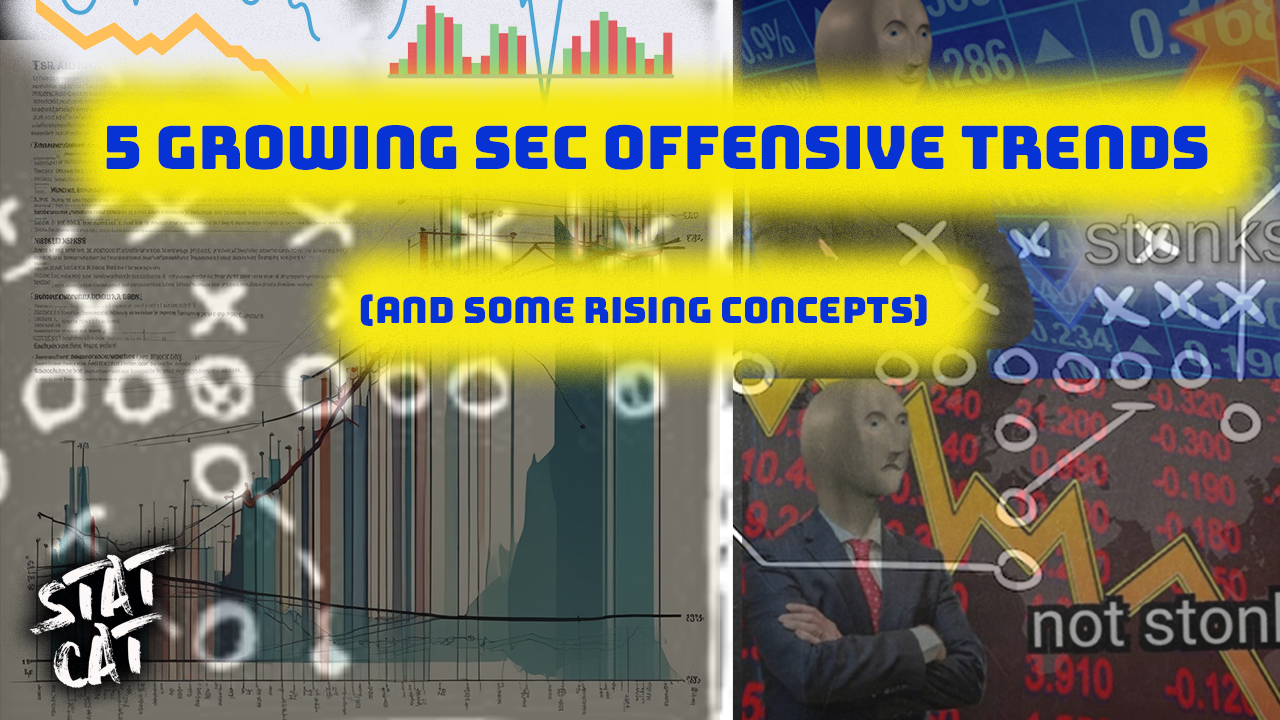 5 Growing SEC Offensive Trends (And some rising concepts)